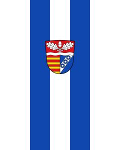 Flagge:  Dammbach  |  Hochformat Fahne | 3.5m² | 300x120cm 