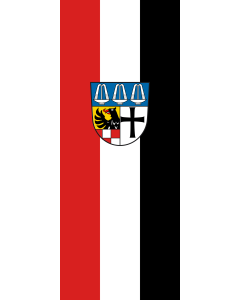 Flag: Bad Kissingen (Kreis) | portrait flag | 3.5m² | 38sqft | 300x120cm | 10x4ft
