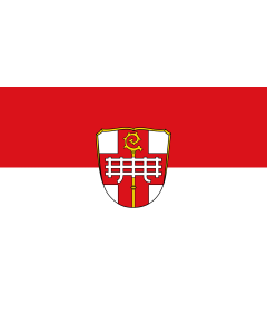 Flagge: Large Aura a.d.Saale  |  Querformat Fahne | 1.35m² | 90x150cm 