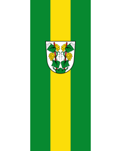 Flagge:  Euerdorf, M  |  Hochformat Fahne | 3.5m² | 300x120cm 