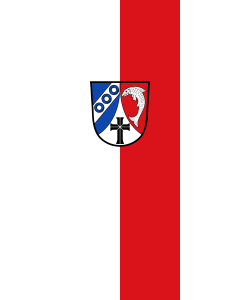 Flagge:  Geroda, M  |  Hochformat Fahne | 3.5m² | 300x120cm 