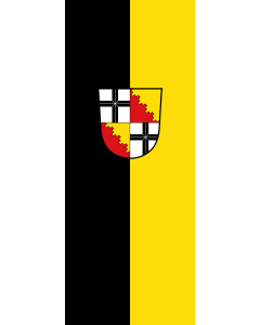 Flagge:  Oberleichtersbach  |  Hochformat Fahne | 3.5m² | 300x120cm 