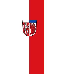 Flagge:  Oerlenbach  |  Hochformat Fahne | 3.5m² | 300x120cm 