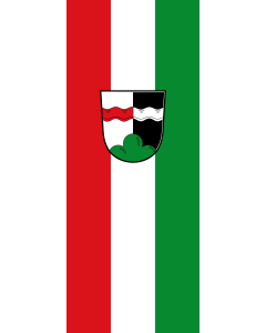 Flagge:  Riedenberg  |  Hochformat Fahne | 3.5m² | 300x120cm 