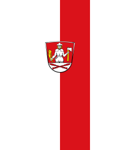Flag: Wildflecken, M | portrait flag | 3.5m² | 38sqft | 300x120cm | 10x4ft