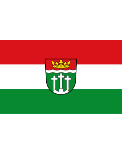 Flagge: Large Rhön-Grabfeld (Kreis)  |  Querformat Fahne | 1.35m² | 90x150cm 