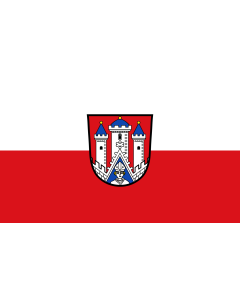 Flagge: Large Bischofsheim a.d.Rhön, St  |  Querformat Fahne | 1.35m² | 90x150cm 