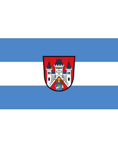 Flagge: Large Fladungen, St  |  Querformat Fahne | 1.35m² | 90x150cm 