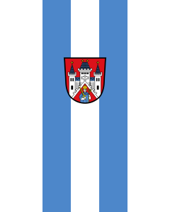 Flagge:  Fladungen, St  |  Hochformat Fahne | 3.5m² | 300x120cm 