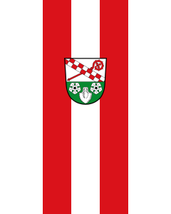 Flagge:  Hollstadt  |  Hochformat Fahne | 3.5m² | 300x120cm 