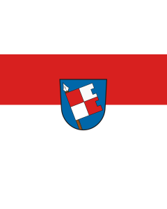 Flagge: Large Bad Königshofen i.Grabfeld, St  |  Querformat Fahne | 1.35m² | 90x150cm 