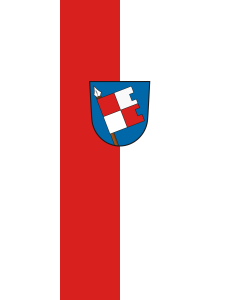 Flagge:  Bad Königshofen i.Grabfeld, St  |  Hochformat Fahne | 3.5m² | 300x120cm 