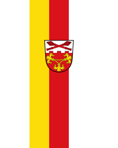 Flagge:  Niederlauer  |  Hochformat Fahne | 3.5m² | 300x120cm 
