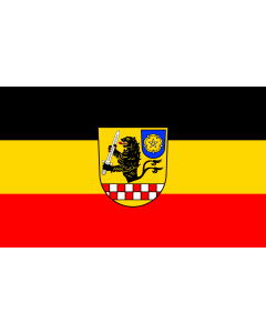 Bandiera: Sulzdorf a.d.Lederhecke | bandiera paesaggio | 1,35&nbsp;m² | 90&nbsp;×&nbsp;150&nbsp;cm 