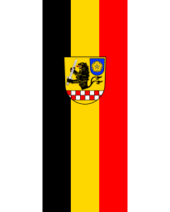 Flag: Sulzdorf a.d.Lederhecke | portrait flag | 3.5m² | 38sqft | 300x120cm | 10x4ft