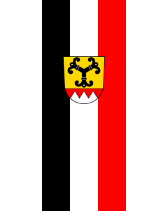 Flag: Sulzfeld | portrait flag | 3.5m² | 38sqft | 300x120cm | 10x4ft