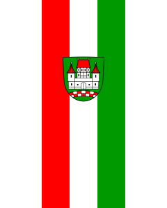 Flag: Unsleben | portrait flag | 3.5m² | 38sqft | 300x120cm | 10x4ft