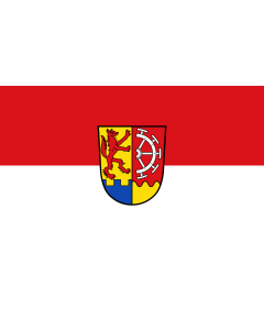 Flagge: Large Burgpreppach, M  |  Querformat Fahne | 1.35m² | 90x150cm 