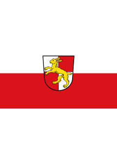 Flagge: Large Haßfurt, St  |  Querformat Fahne | 1.35m² | 90x150cm 