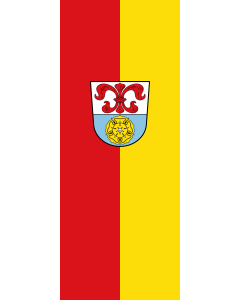 Flagge:  Kirchlauter  |  Hochformat Fahne | 3.5m² | 300x120cm 