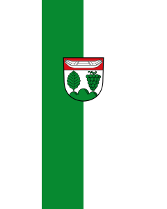 Flagge:  Knetzgau  |  Hochformat Fahne | 3.5m² | 300x120cm 