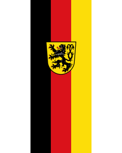 Flagge:  Königsberg i.Bay., St  |  Hochformat Fahne | 3.5m² | 300x120cm 
