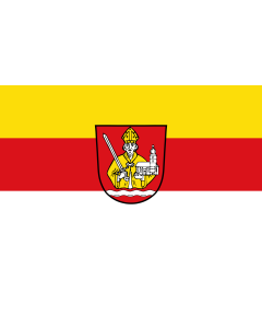 Flagge: Large Pfarrweisach  |  Querformat Fahne | 1.35m² | 90x150cm 