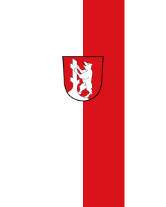 Flagge:  Stettfeld  |  Hochformat Fahne | 3.5m² | 300x120cm 