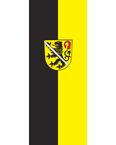 Flagge:  Zeil a.Main, St  |  Hochformat Fahne | 3.5m² | 300x120cm 