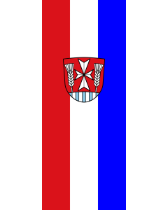 Bandiera: Biebelried | bandiera ritratto | 3,5&nbsp;m² | 300&nbsp;×&nbsp;120&nbsp;cm 