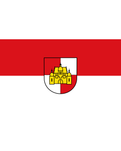 Flagge: Large Castell  |  Querformat Fahne | 1.35m² | 90x150cm 