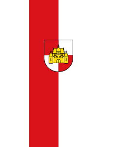 Flagge:  Castell  |  Hochformat Fahne | 3.5m² | 300x120cm 