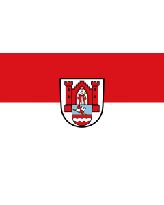 Flagge: Large Dettelbach, St  |  Querformat Fahne | 1.35m² | 90x150cm 