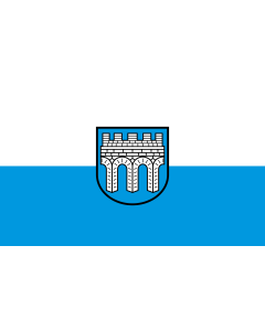 Flagge: Large Kitzingen, GKSt  |  Querformat Fahne | 1.35m² | 90x150cm 