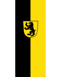 Flagge:  Mainbernheim, St  |  Hochformat Fahne | 3.5m² | 300x120cm 