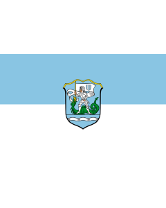 Flagge: Large Marktbreit, St  |  Querformat Fahne | 1.35m² | 90x150cm 