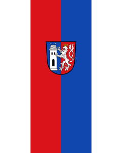 Flagge:  Prichsenstadt, St  |  Hochformat Fahne | 3.5m² | 300x120cm 