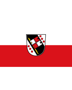 Flagge: Large Schwarzach a.Main, M  |  Querformat Fahne | 1.35m² | 90x150cm 