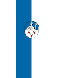Flagge:  Sommerach  |  Hochformat Fahne | 3.5m² | 300x120cm 