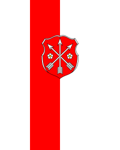 Flag: Sulzfeld a.Main | portrait flag | 3.5m² | 38sqft | 300x120cm | 10x4ft