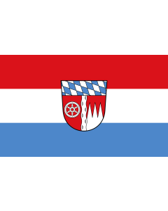 Flagge: Large Miltenberg (Kreis)  |  Querformat Fahne | 1.35m² | 90x150cm 