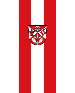 Flagge:  Eichenbühl  |  Hochformat Fahne | 3.5m² | 300x120cm 