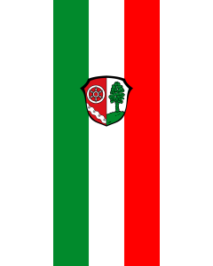 Flagge:  Elsenfeld, M  |  Hochformat Fahne | 3.5m² | 300x120cm 