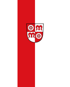 Flagge:  Miltenberg, St  |  Hochformat Fahne | 3.5m² | 300x120cm 