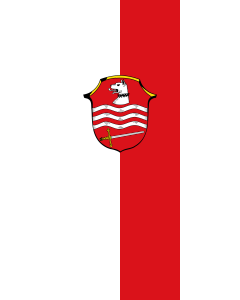 Bandiera: Rüdenau | bandiera ritratto | 3,5&nbsp;m² | 300&nbsp;×&nbsp;120&nbsp;cm 