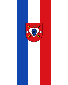 Flagge: Erlenbach b.Marktheidenfeld | Hochformat Fahne | 3.5m² | 300x120cm