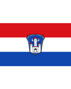 Flagge: Large Gemünden a.Main, St  |  Querformat Fahne | 1.35m² | 90x150cm 