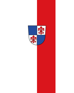 Flagge:  Karlstadt, St  |  Hochformat Fahne | 3.5m² | 300x120cm 