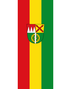Flagge:  Mittelsinn  |  Hochformat Fahne | 3.5m² | 300x120cm 