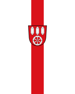 Flagge:  Neuhütten  |  Hochformat Fahne | 3.5m² | 300x120cm 